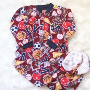 Children's place Ball Fleece PJ